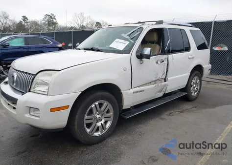 2008 Mercury Mountaineer Premier z USA, uszkodzony, nr VIN 4M2EU38888UJ14929